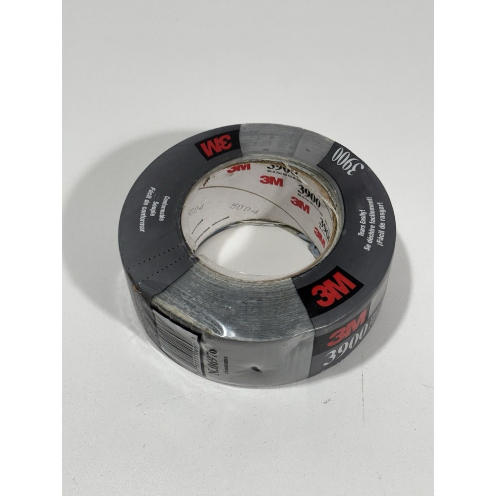 3M 3900-SILVER Silver‎ 48mm X 54.8m Duct Tape 1.88x 60 Yards 06976